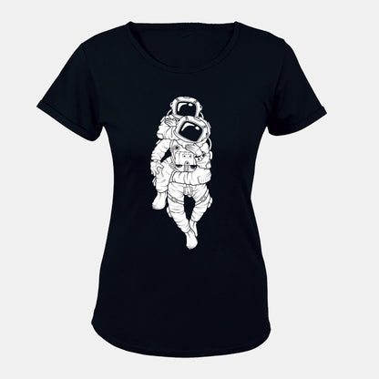 Astronaut Couple - Ladies - T-Shirt - BuyAbility South Africa