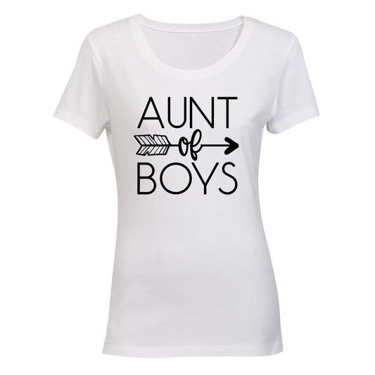 Aunt of Boys - Ladies - T-Shirt - BuyAbility South Africa