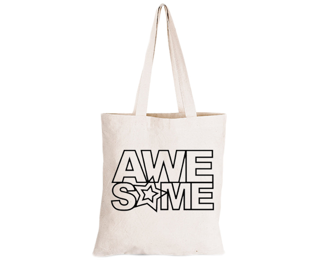 Awesome - Eco-Cotton Natural Fibre Bag - BuyAbility South Africa