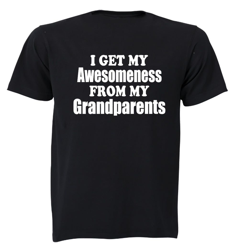 My Awesomeness From My Grandparents - Kids T-Shirt - BuyAbility South Africa