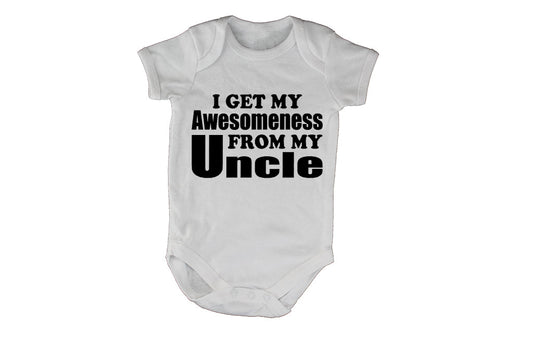 My Awesomeness From My Uncle - Baby Grow - BuyAbility South Africa