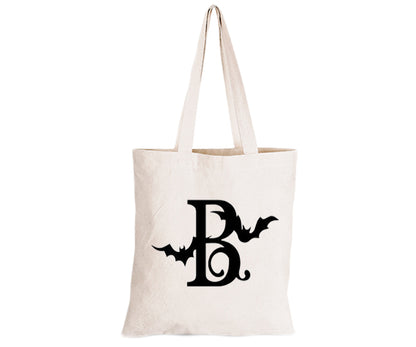 B - Halloween Bats - Eco-Cotton Natural Fibre Bag - BuyAbility South Africa