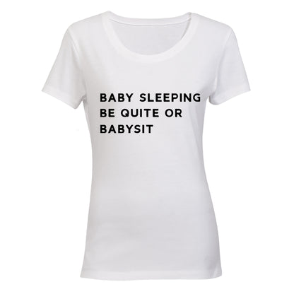 Baby Sleeping - Be Quiet or Babysit BuyAbility SA