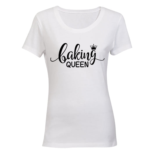 Baking Queen - Crown - Ladies - T-Shirt - BuyAbility South Africa