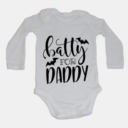 Batty for Daddy - Halloween - Baby Grow