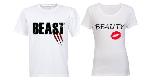 Beast & Beauty - Couples Tees - BuyAbility South Africa