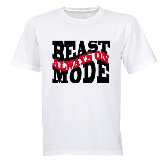 Beast Mode Always On - Adults - T-Shirt - BuyAbility South Africa