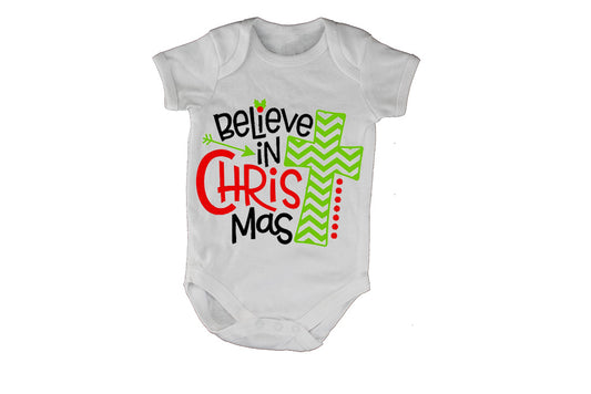 Believe in Christ-Mas - Christmas - Baby Grow - BuyAbility South Africa