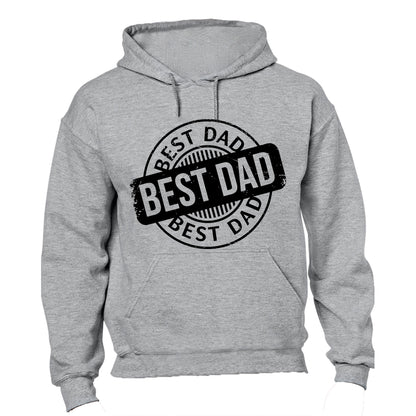 Best Dad - Circular - Hoodie - BuyAbility South Africa
