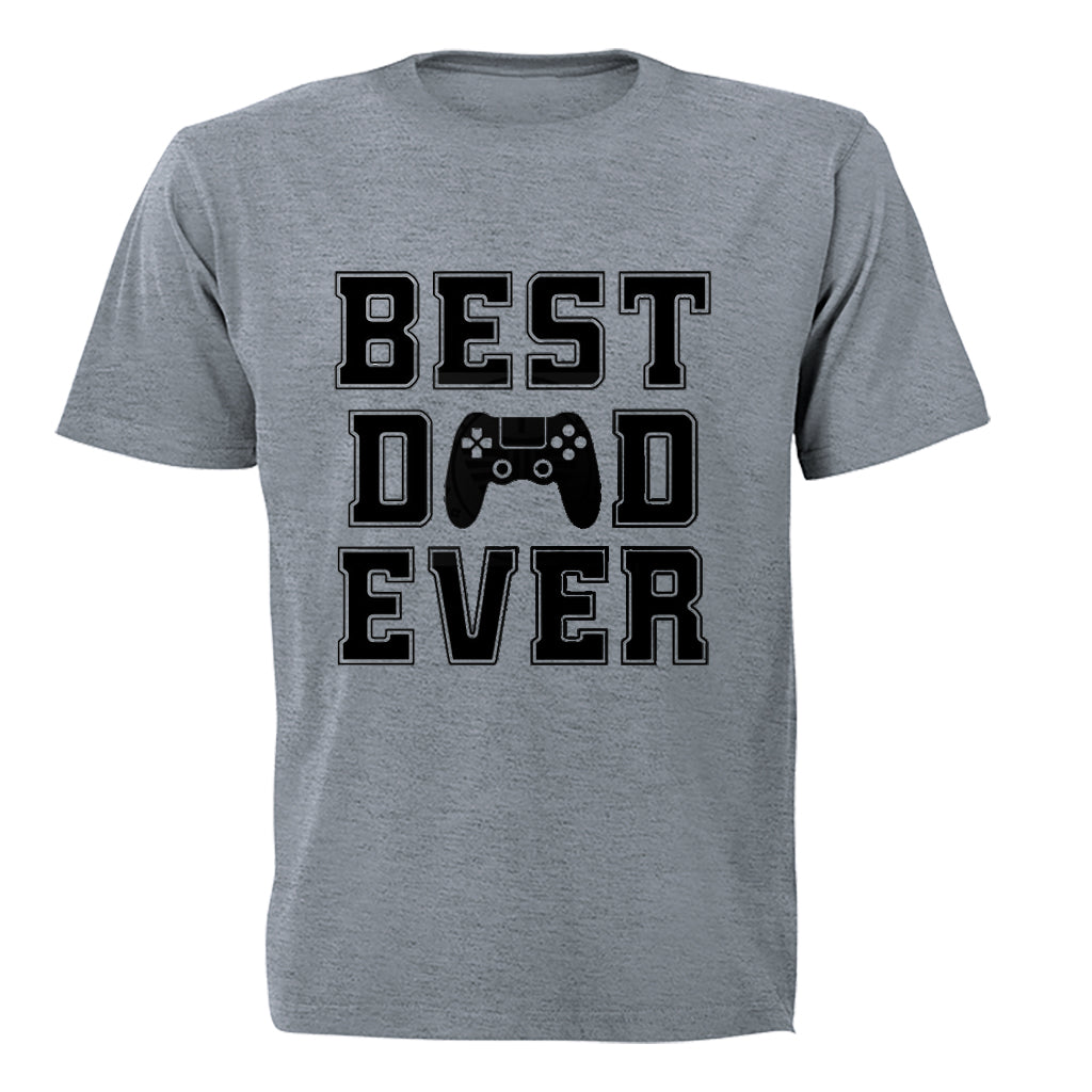 Best Dad Ever - Gamer - Adults - T-Shirt - BuyAbility South Africa