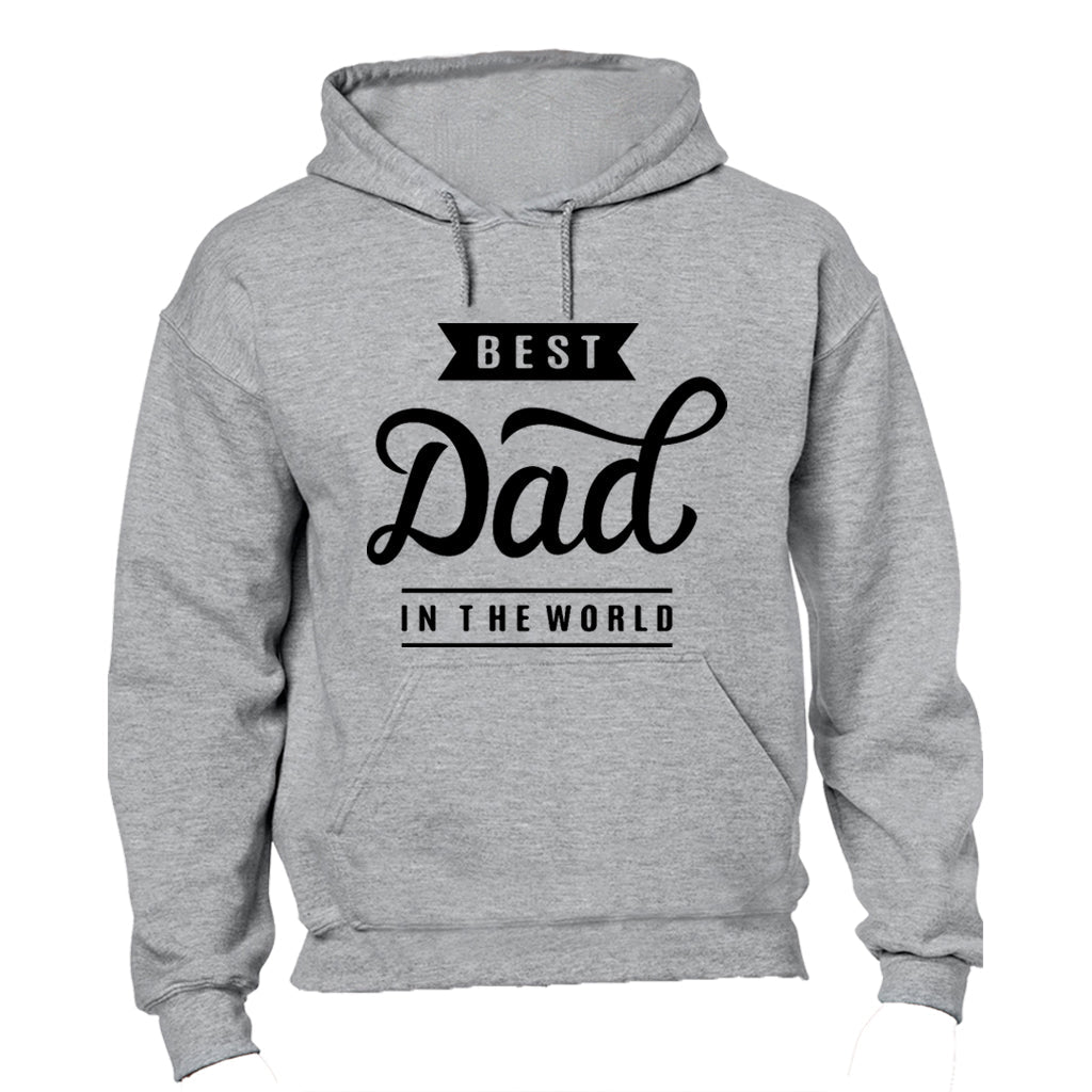 Best Dad In The World - Hoodie - BuyAbility South Africa