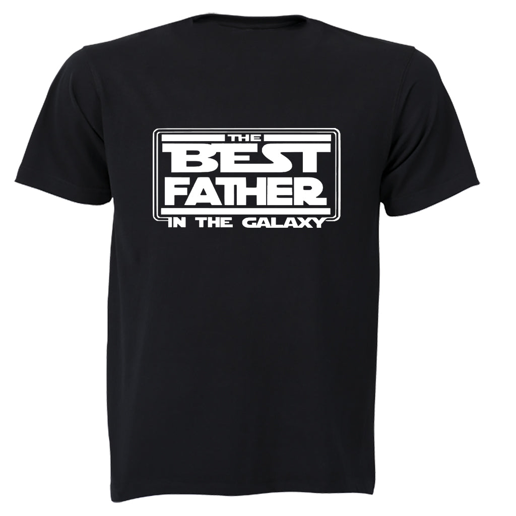 Best Father In The Galaxy - Adults - T-Shirt - BuyAbility South Africa