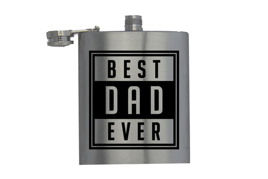 Best Dad Ever - Hip Flask - BuyAbility South Africa