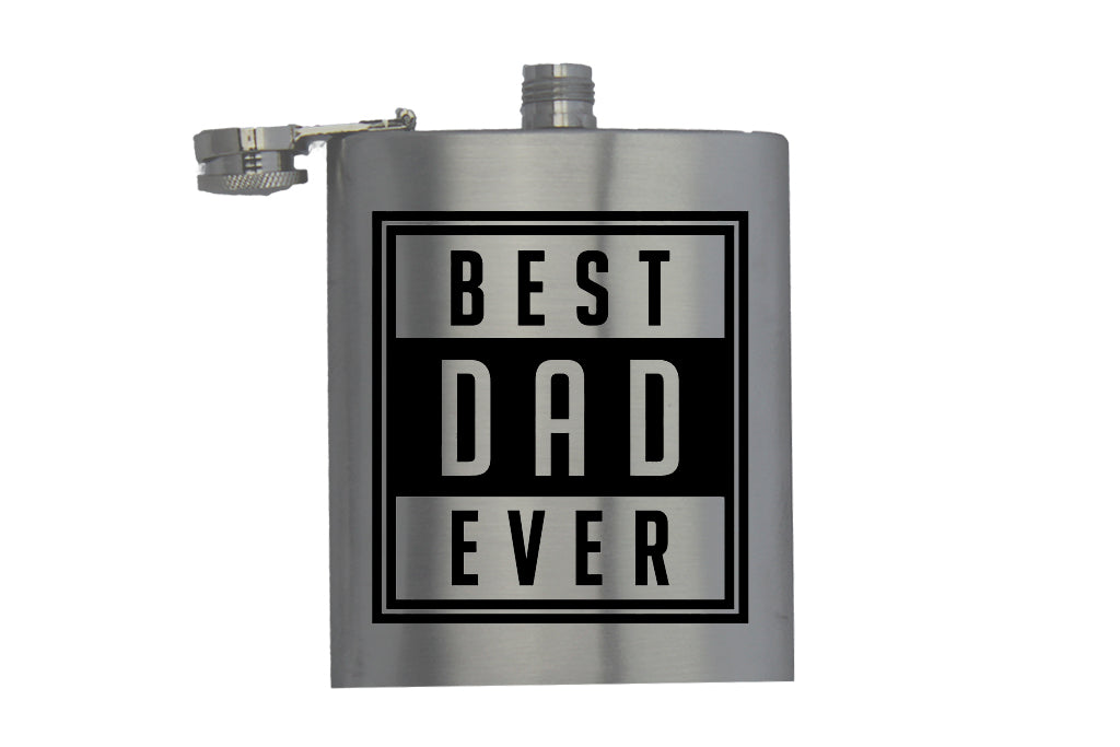 Best Dad Ever - Hip Flask - BuyAbility South Africa