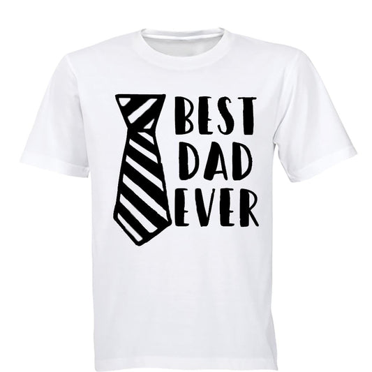 Best Dad Ever - Tie - Adults - T-Shirt - BuyAbility South Africa