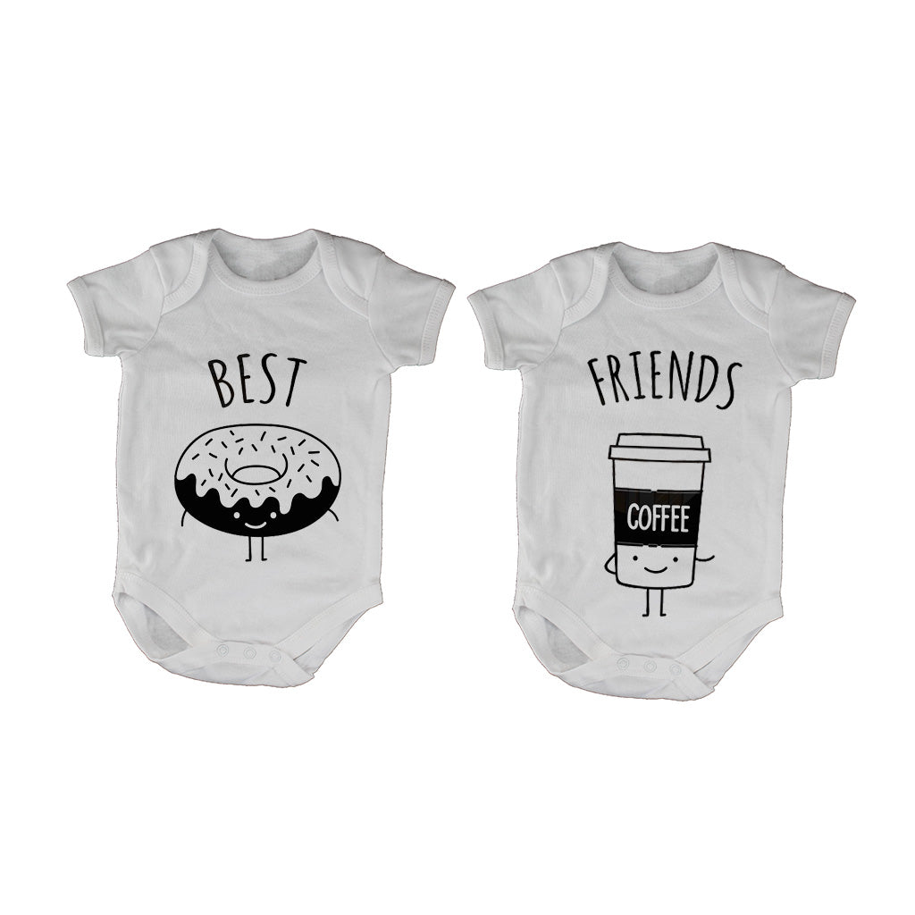 Best Friends - Doughnut & Coffee - Twins | BabyGrow - BuyAbility South Africa