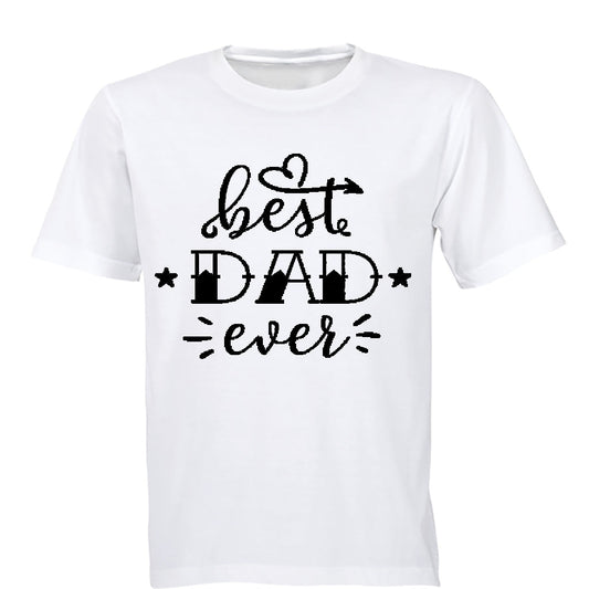 Best Dad Ever - Stars - Adults - T-Shirt - BuyAbility South Africa
