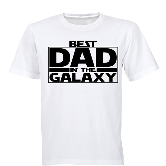 Best Dad in the Galaxy - Adults - T-Shirt - BuyAbility South Africa