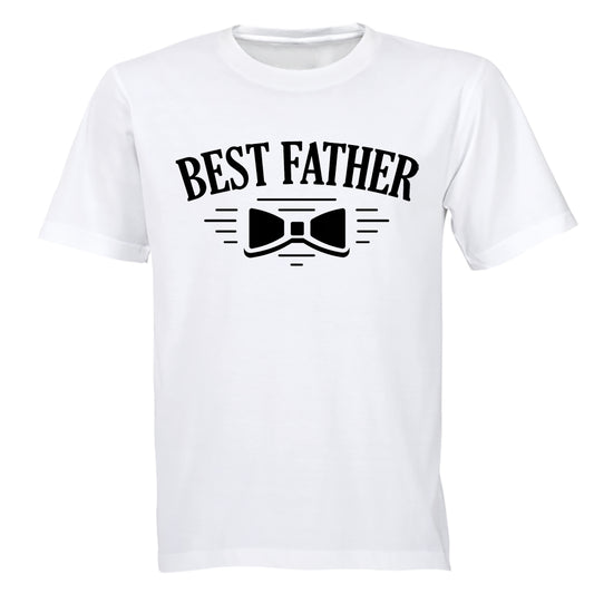 Best Father - Bow Tie - Adults - T-Shirt - BuyAbility South Africa