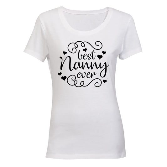 Best Nanny Ever - Ladies - T-Shirt - BuyAbility South Africa