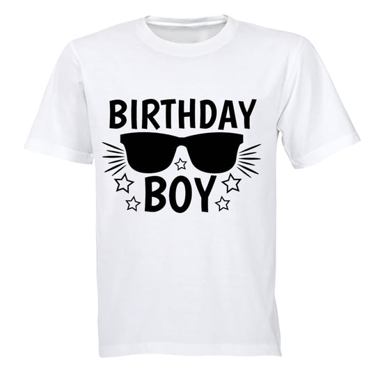 Birthday Boy - Sunglasses - Kids T-Shirt - BuyAbility South Africa