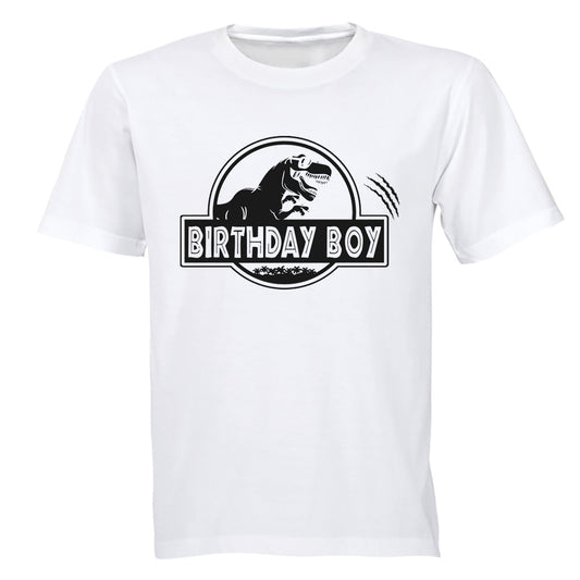 Birthday Boy - Dino - Kids T-Shirt - BuyAbility South Africa