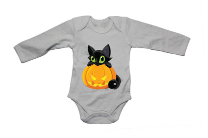 Black Cat - Halloween - Baby Grow - BuyAbility South Africa