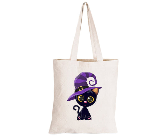 Black Cat - Hat - Halloween - Eco-Cotton Trick or Treat Bag - BuyAbility South Africa