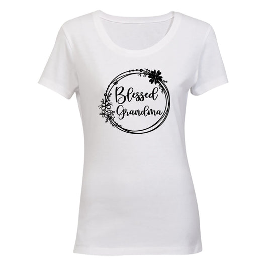 Blessed Grandma - Circular - Ladies - T-Shirt - BuyAbility South Africa