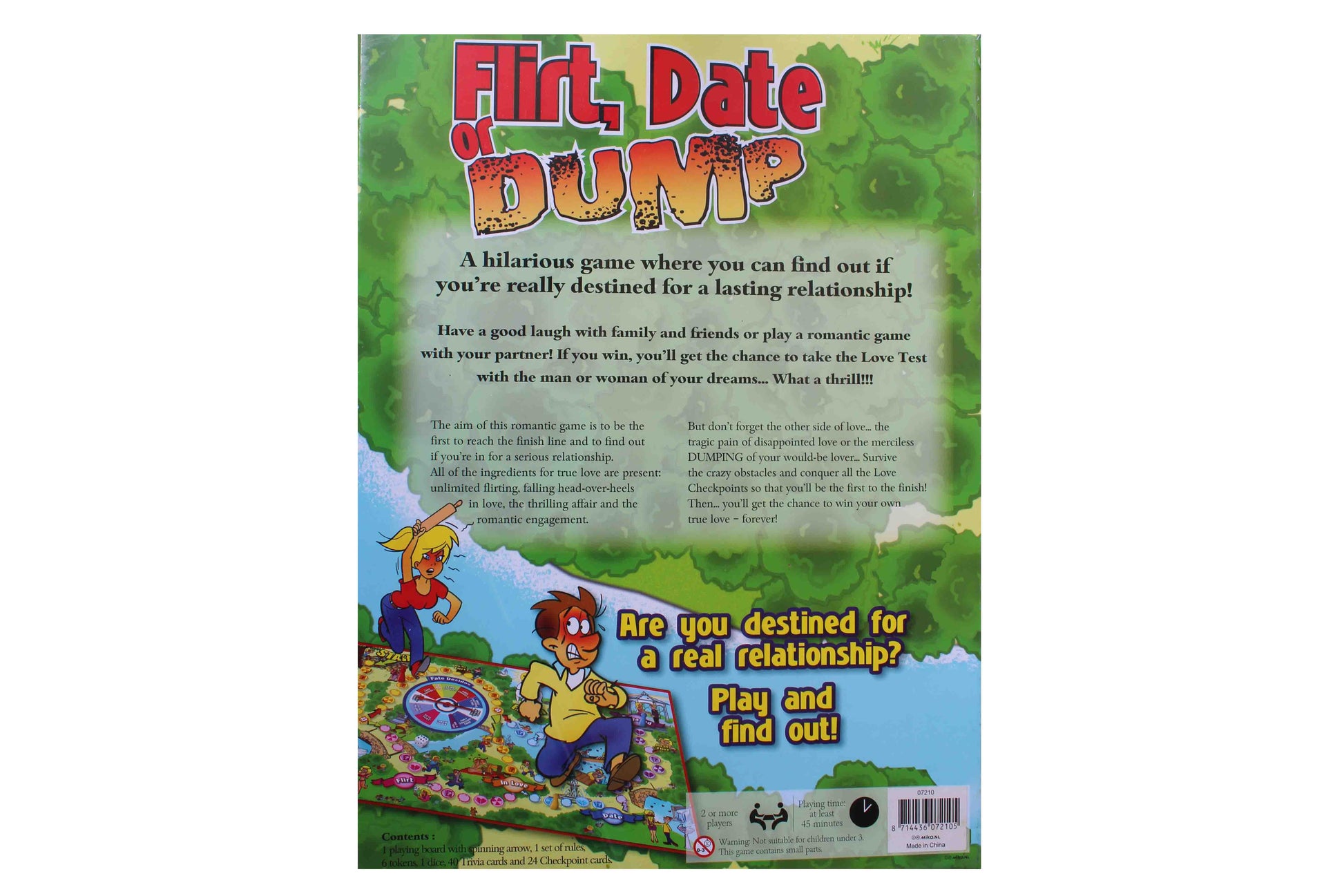 Flirt, Date or Dump Board Game - BuyAbility