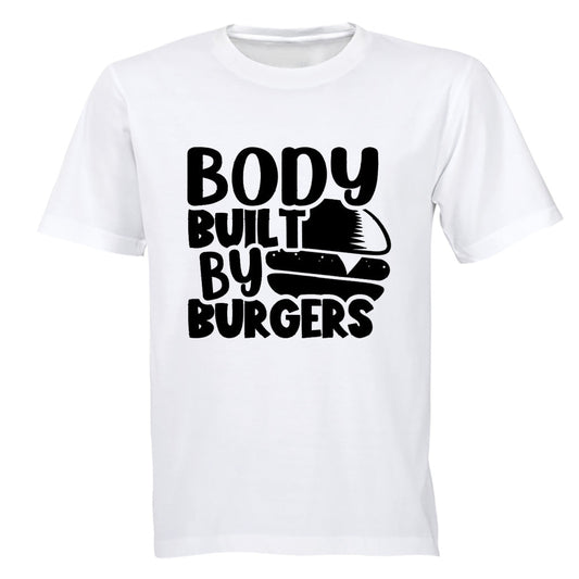 Body Built By Burgers - Adults - T-Shirt - BuyAbility South Africa