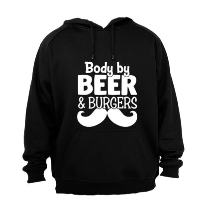 Body By Beer & Burgers - Hoodie - BuyAbility South Africa