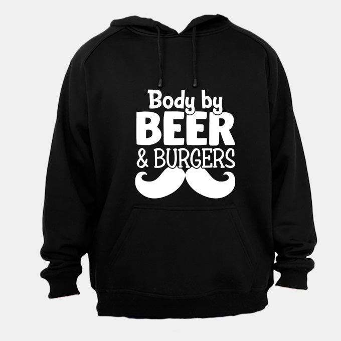 Body By Beer & Burgers - Hoodie - BuyAbility South Africa