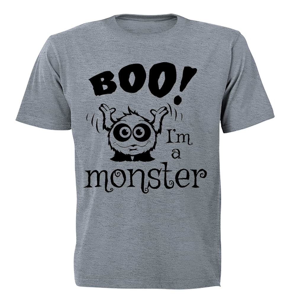 BOO, I'm a Monster - Halloween - Kids T-Shirt - BuyAbility South Africa