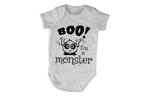 BOO, I'm a Monster - Halloween - Baby Grow - BuyAbility South Africa