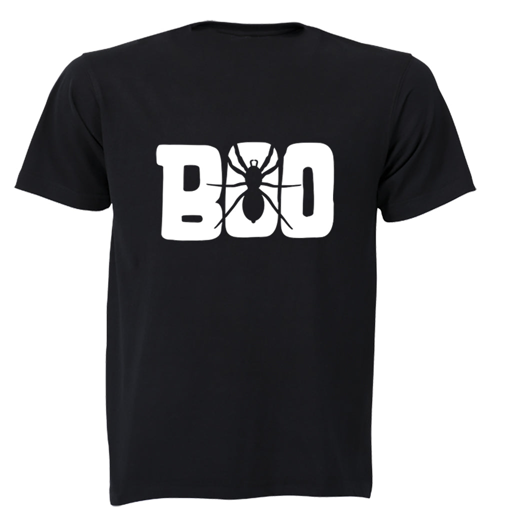 BOO - Halloween Spider - Adults - T-Shirt - BuyAbility South Africa