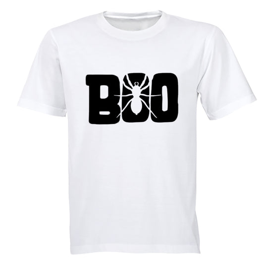 BOO - Halloween Spider - Adults - T-Shirt - BuyAbility South Africa