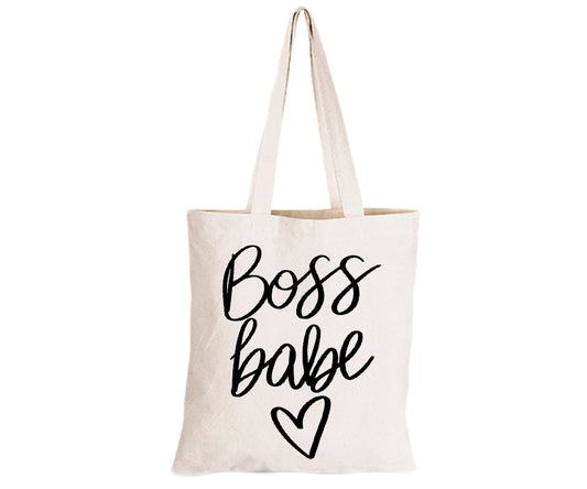 Boss Babe - Eco-Cotton Natural Fibre Bag - BuyAbility South Africa