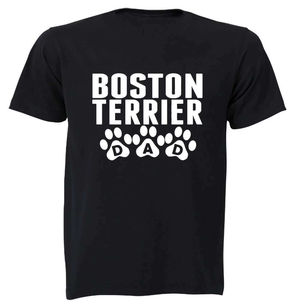 Boston Terrier DAD - Adults - T-Shirt - BuyAbility South Africa