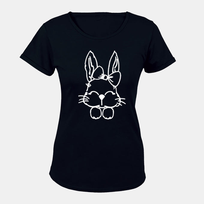 Bow Bunny - Easter - Ladies - T-Shirt - BuyAbility South Africa