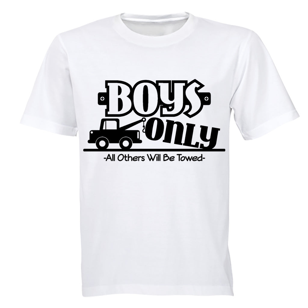 Boys Only! - Kids T-Shirt - BuyAbility South Africa
