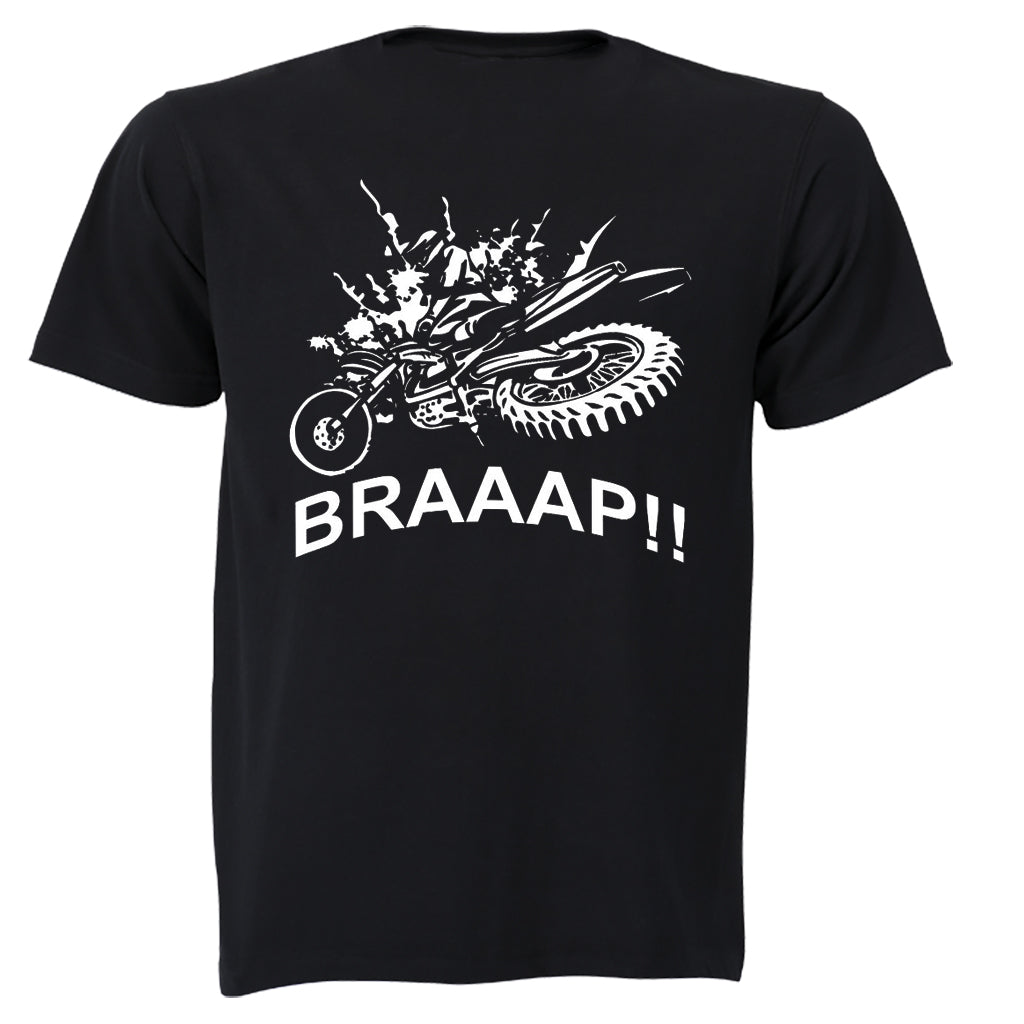 BRAAAP - Biker - Adults - T-Shirt - BuyAbility South Africa