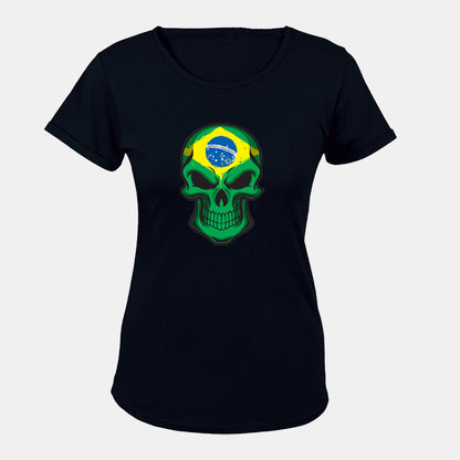 Brazil Skull - Ladies - T-Shirt - BuyAbility South Africa