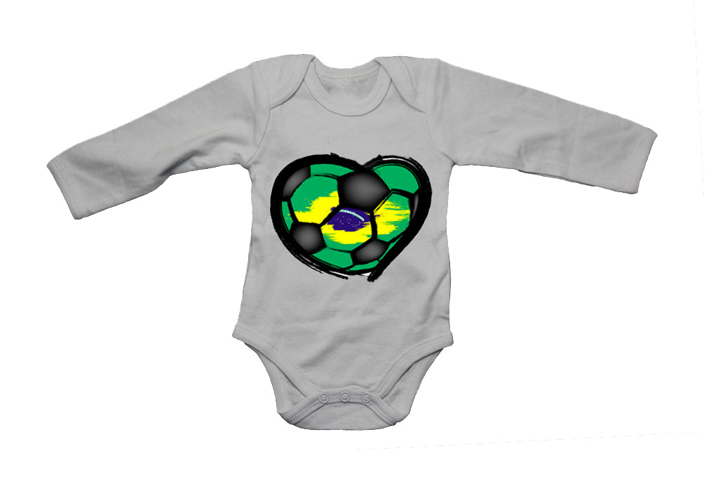 Brazil - Soccer Inspired - Baby Grow - BuyAbility South Africa