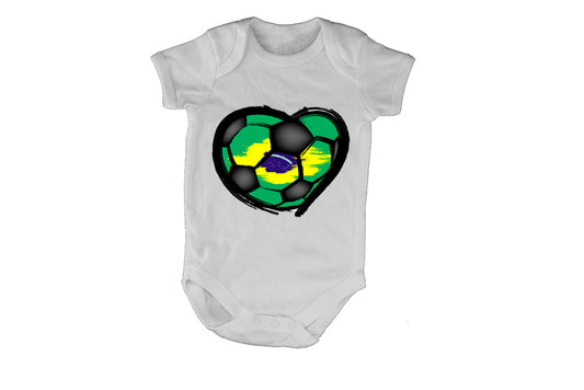 Brazil - Soccer Inspired - Baby Grow - BuyAbility South Africa