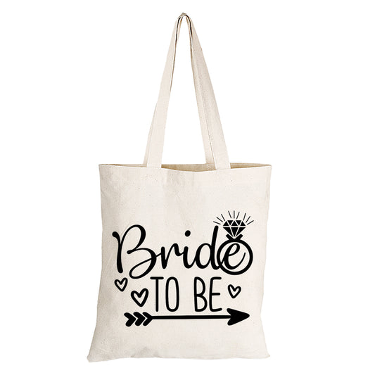 Bride to Be - Ring - Eco-Cotton Natural Fibre Bag