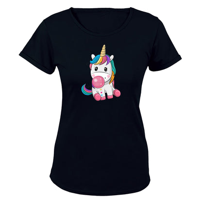 Bubblegum Unicorn - Ladies - T-Shirt - BuyAbility South Africa