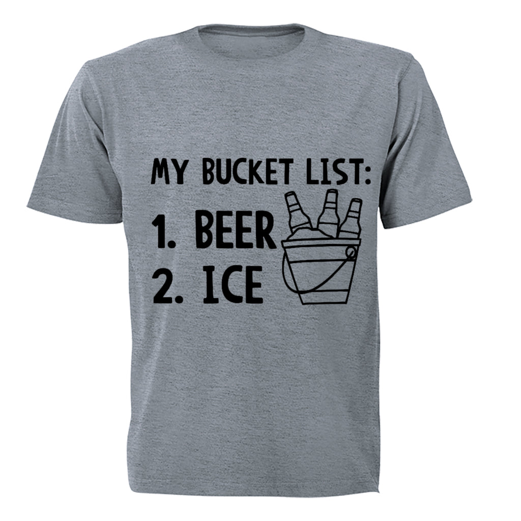 My Bucket List - Adults - T-Shirt - BuyAbility South Africa