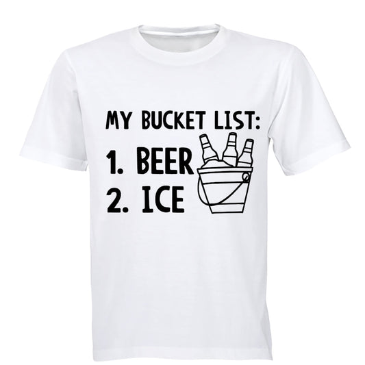 My Bucket List - Adults - T-Shirt - BuyAbility South Africa