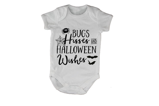 Bugs, Hisses, Halloween Wishes - Baby Grow - BuyAbility South Africa